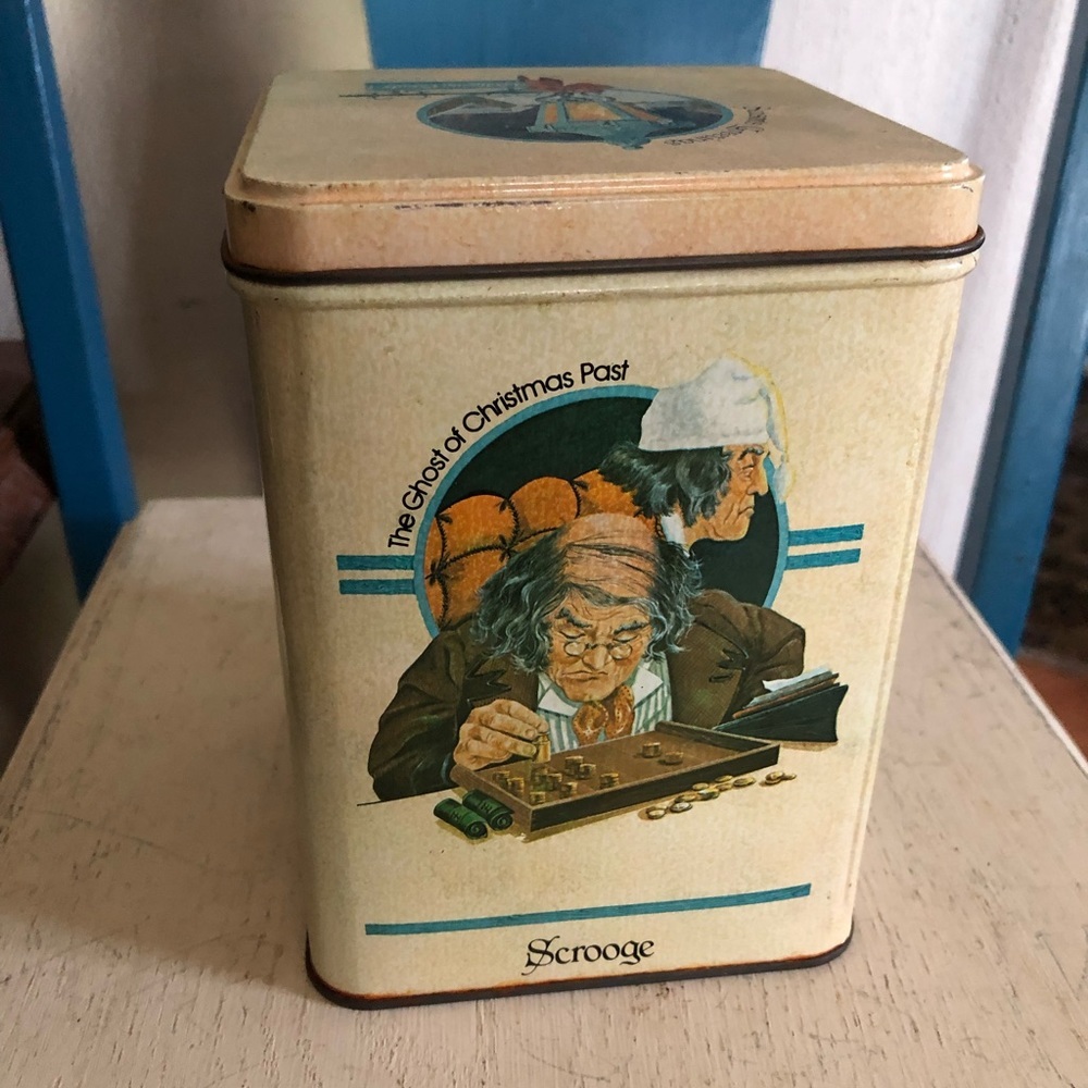 Vintage SCROOGE Tin